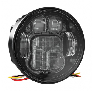 4 3/4 Inch Round LED Headlight for Enhanced Visibility and Style