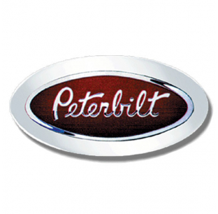 Peterbilt Oval Emblem Accent - Enhance Your Truck's Look with Durable, Stylish Emblem