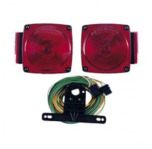 Rear Trailer Light Kit - Durable, Easy to Install, Universal Fit