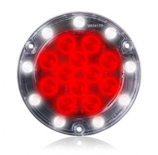 5.5 Inch Ultra Thin Hybrid Round Stop, Tail, Turn, Back-Up Light