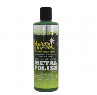 Heavy Metal Polish Green Formula - Cleans and Shines Metal Surfaces