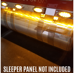 Peterbilt 70 Inch Downglow Sleeper Light Panels - Custom Fit for Enhanced Visibility