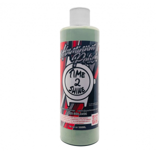 Time 2 Shine Aluminum Metal Polish - High-Quality Metal Cleaner and Polisher