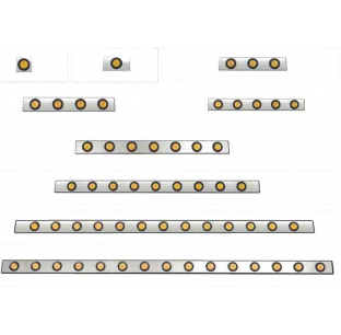 Channels with 3 1/2 Inch Face - Various Sizes Available - Click for Options