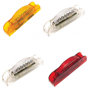 4-inch 7 LED Marker Light for Vehicles - Durable and Bright