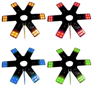 8 Inch Star LED Lights for 15 Inch Donaldson & Vortox Air Cleaners