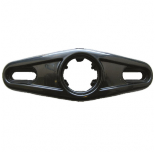 Black Surface Mount Bracket for 3/4 Inch Marker and Clearance Lights - Durable and Easy to Install