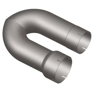 International Muffler Bypass U-Pipe - Grand Rock U-Pipe for Optimal Performance