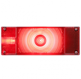 Driver Side 1 LED Red Combination Tail Light - High Visibility, Durable, Easy Fit