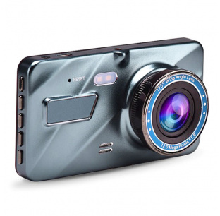 3rd Gen 1080P Blue Dash Cam with Touch Screen and 170° Angle Camera