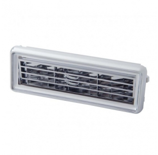 Chrome Plastic A/C Heater Vent for Older International Models - Durable, OEM Replacement, 6-Month Warranty