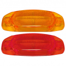 Hard-Hat Series Clearance & Side Marker Light with Reflex Replacement Lens