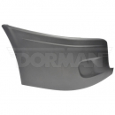 Freightliner Cascadia Gray Replacement Bumper End Covers Without Fog Light Cutout