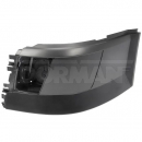 Volvo VNL Heavy Duty Black Bumper Corner With Fog Light Cutout