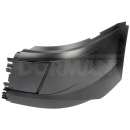 Volvo VNL Heavy Duty Black Corner Bumper With Short Hood