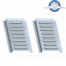 Stainless International ProStar/LoneStar Louvered Vent Covers