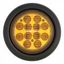 4 Inch 12 LED Amber Turn Signal Light Kit