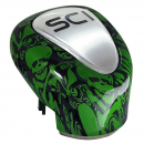 Green Skulls Gear Shift Knob OEM Style 9/10 & 13/18