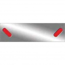 Universal 34 Inch Rear Light Panel with 2 or 4 Oval Lights, Open or Closed Back, Available in 34x10 or 34x12 Inches