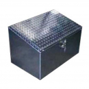 Diamond Plate Aluminum Tool Box - Durable, Secure Storage for Tools