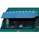 Alt text: "Freightliner 18 Inch Drop Visor - Durable and Stylish Truck Accessory"