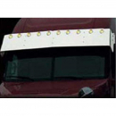 Alt text: "Freightliner 18 Inch Drop Visor - Durable and Stylish Truck Accessory"