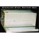 11 Gauge Stainless Steel Battery Box for 379 Peterbilt Truck