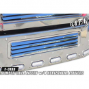 Freightliner Coronado Bumper Grille Insert with 4 Louvers - Durable and Stylish Replacement Part