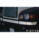 Freightliner Century Class 2003 Stainless Steel 3 Piece Top Bumper Trim