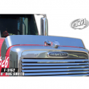 Freightliner Coronado 2010 & Older Stainless Steel 6 Inch Bug Shield