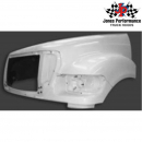 Ford F&B 2005-2010 New Style Hood, Fits F650/F750, Four Bolt Hinge, Pre-Drilled, Corrosion Resistant