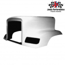 Freightliner FLD 120 SBA 1988 & Up Economy Hood with Cofab Reinforcement and Pre-Drilled Holes