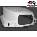 Freightliner Century C120 2004+ Economy Hood with New Style Inboard Hinge and Cofab Reinforcement