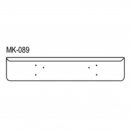 Mack R600 1976 Stainless Steel 18 Inch Bumper with Mounting Holes