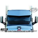 Peterbilt 579 & 567 Mid/High Roof 2016+ V-Style Visor - Fits 2018 Models