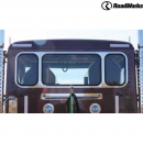 Kenworth T680/T880 Daycab Rear Window Trims - 1 Piece, 3 Section Louvers, or Visor Options