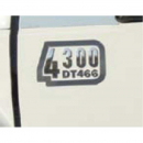 Roadworks DuraStar 4300 DT466 Logo Surrounds - Pair, Fits Logo Surrounds