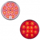 4 Inch 12 LED Round Light With Heated Lens - Ideal for All Weather Conditions