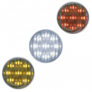 2 Inch Round LED Auxiliary Light with 9 LEDs in Multiple Colors - United Pacific