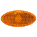 Amber Replacement Lens for MCL0030ABB Series Lights - Durable and Perfect Fit