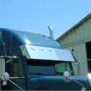 18" Stainless Steel Drop Visor For Freightliner