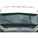 Stainless Steel Drop Botelho Blind Mount Visor For High Roof Models For Freightliner Business Class High Roof Models