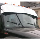 Stainless Steel Drop Botelho Blind Mount Visor For High Roof Models For Freightliner Business Class High Roof Models