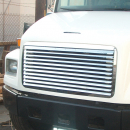 Stainless Steel Grill With 9 Louvers For Freightliner