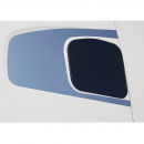 49" x 30" Stainless Steel Sleeper Trim For Indented Windows For Freightliner Classic