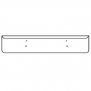 18" Stainless Steel Bumper With Mounting Holes For Mack R/RL/F/FL/FS