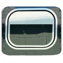 Driver Side Sleeper Door Window 5" Chop Top With Trim For Peterbilt 579