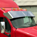 18" x 15" Bowtie Visor For Peterbilt