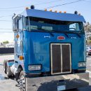 Stainless Steel Visor With 6 Style Options For Peterbilt 352