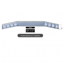 One Piece Container Light Bar with 8x 4 Inch Light Holes - Fits Various Models